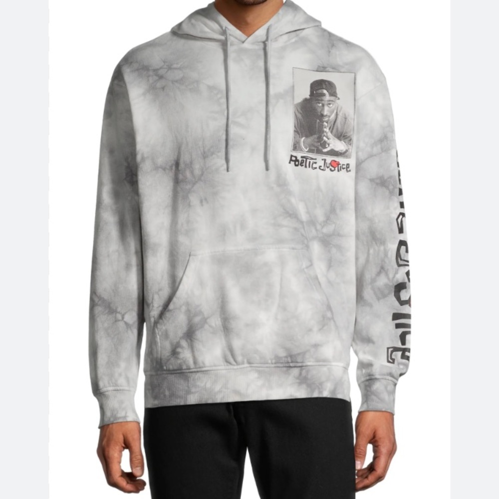 CHEMISTRY “POETIC JUSTICE” Tupac Men’s Hoodie Sweatshirt Size Medium